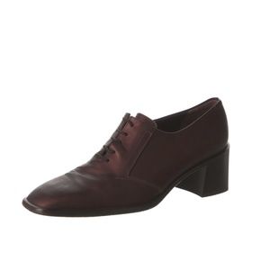 BALLY Leather Colorblock Pattern Pumps 7.5